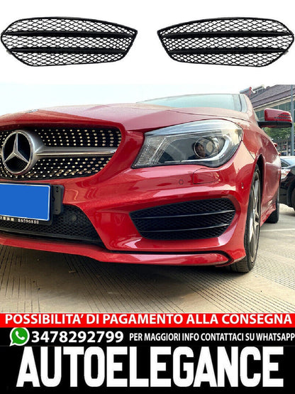 GRIGLIA NSW PINNE ADATTA PER MERCEDES C117 X117 CLA CON EQUIPAGGIAMENTO AMG