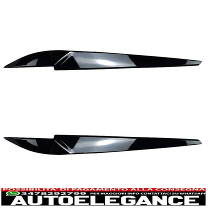 Parafanghi grosso sguardo nero lucido per BMW