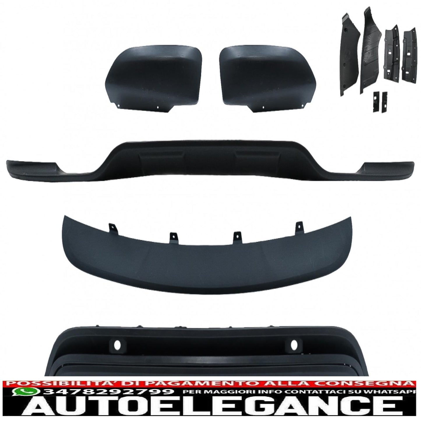 aerodynamic body kit suitable for bmw x5 e70 lci (2011-2014)