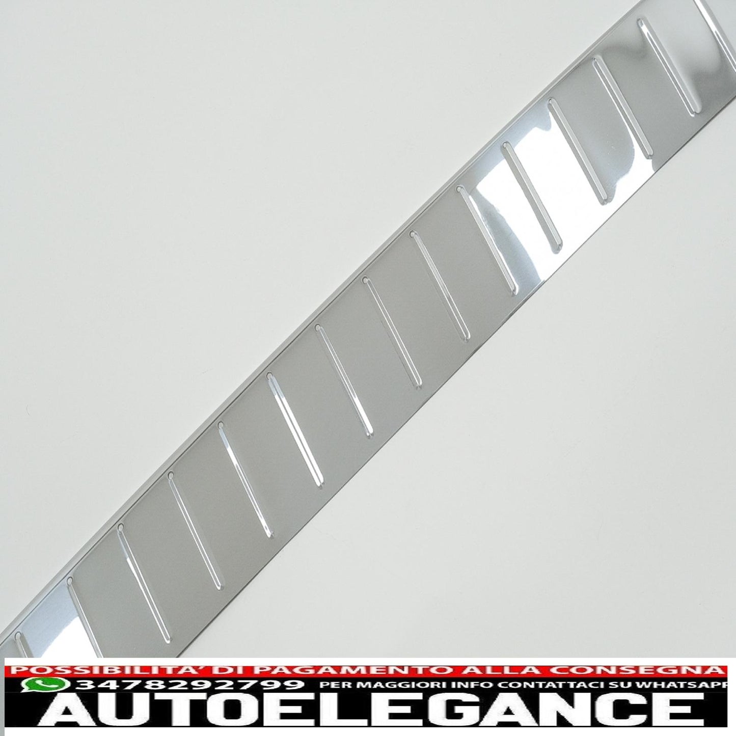 Rear Bumper Protector Sill Kick Plate Cover Aluminum Fit For Volvo XC90 SUV P2 (2002-2014) 
