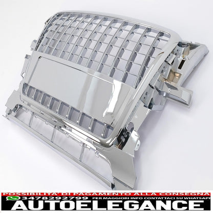 griglia anteriore adatta per audi q5 8r (2008-2011) cromata