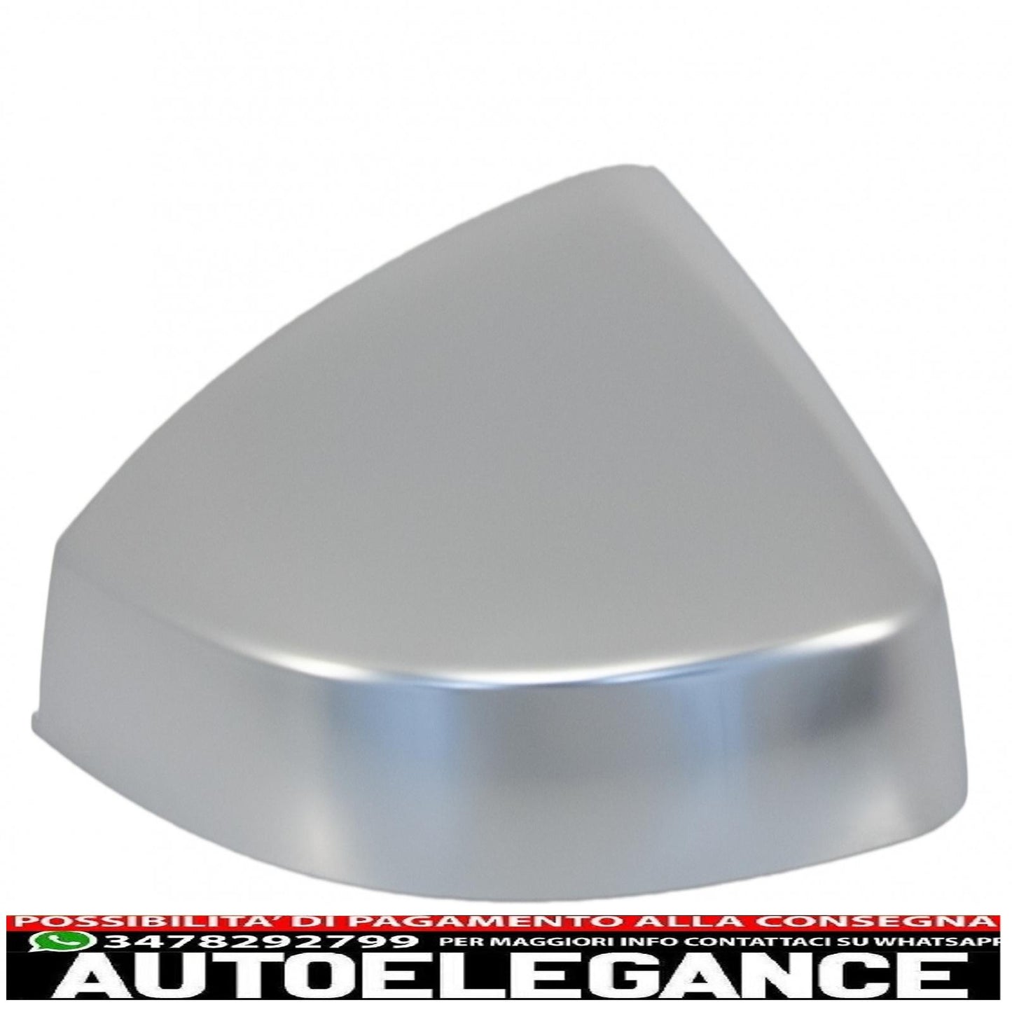 coperture specchietti adatti per audi a3 8v s3 rs3 cabriolet limousine sportback (2012-2019) estinzione alloggiamento completo placcato in alluminio con assistenza laterale AUTOELEGANCERICAMBI