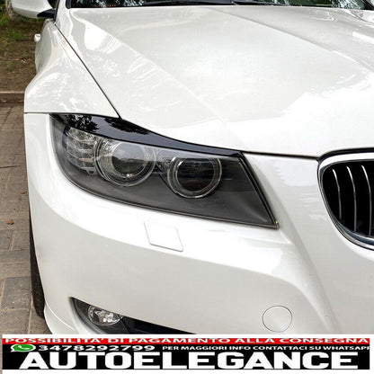 parafanghi gross sguardo nero lucido for bmw serie 3 e90 e91 2005-2012-mostra il titolo originaletesto coprifari originali evil eye black gloss for bmw serie 3 e90 e91 2005-2012
