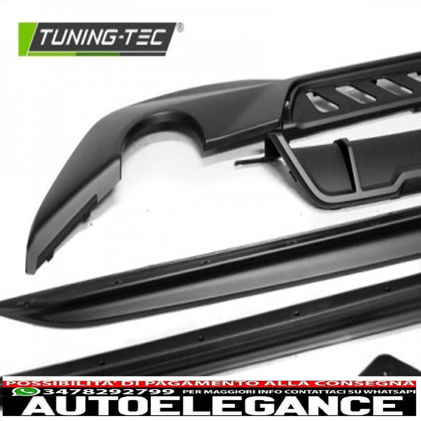 kit carrozzeria nero stile performance adatto per bmw g20 g21 19-22