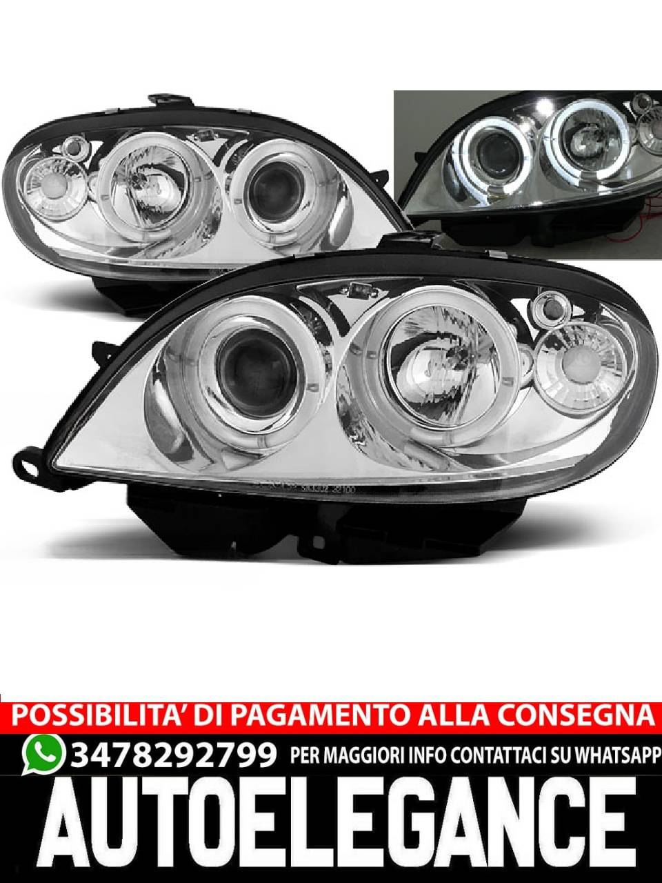 CITROEN SAXO 09.99-06.03 ANGEL EYES CROMATI