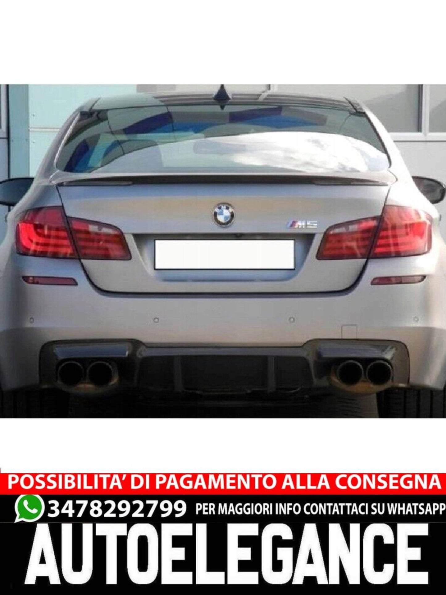 SPOILER suitable for BMW 5 F10 2010-2017