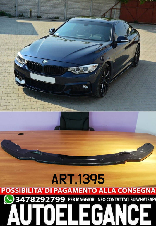 1395 SPLITTER SERIE 4 F32 F33 F36 MSPORT NERO LUCIDO