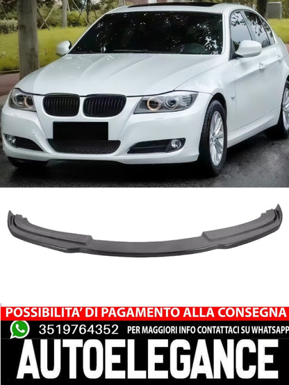 Labbro anteriore spoiler spada adatto per BMW Serie 3 E90 LCI 2  2008-2011