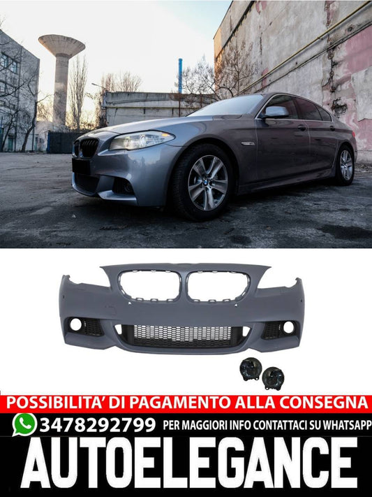 Front bumper suitable for BMW F10 F11 5 Series (2011-2014) M-Technik Design