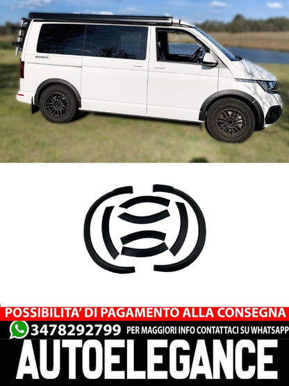 FENDER EXTENSIONS suitable for VW VOLKSWAGEN Transporter T6.1 2019+ 