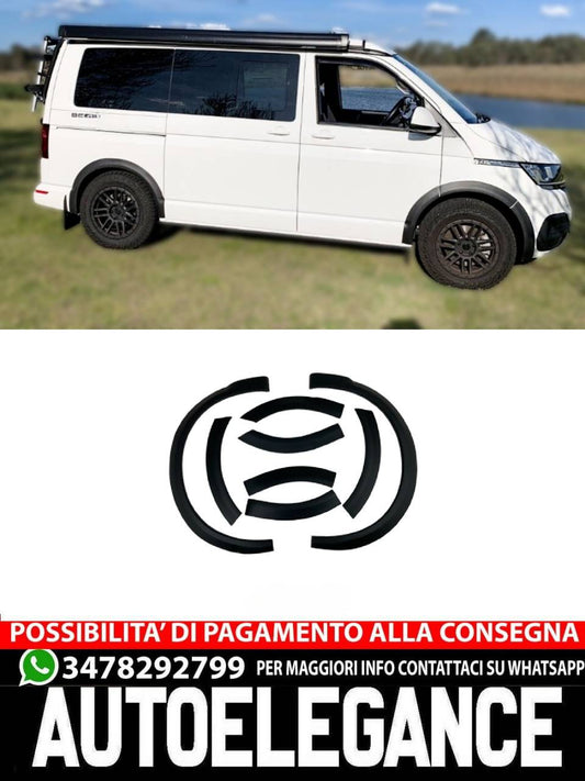 FENDER EXTENSIONS suitable for VW VOLKSWAGEN Transporter T6.1 2019+ 
