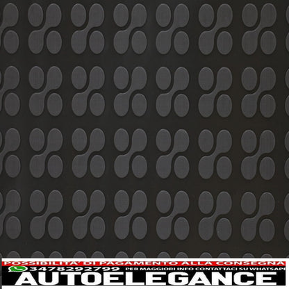 Black rubber trunk mat suitable for bmw x4 g02 suv (2018-up)