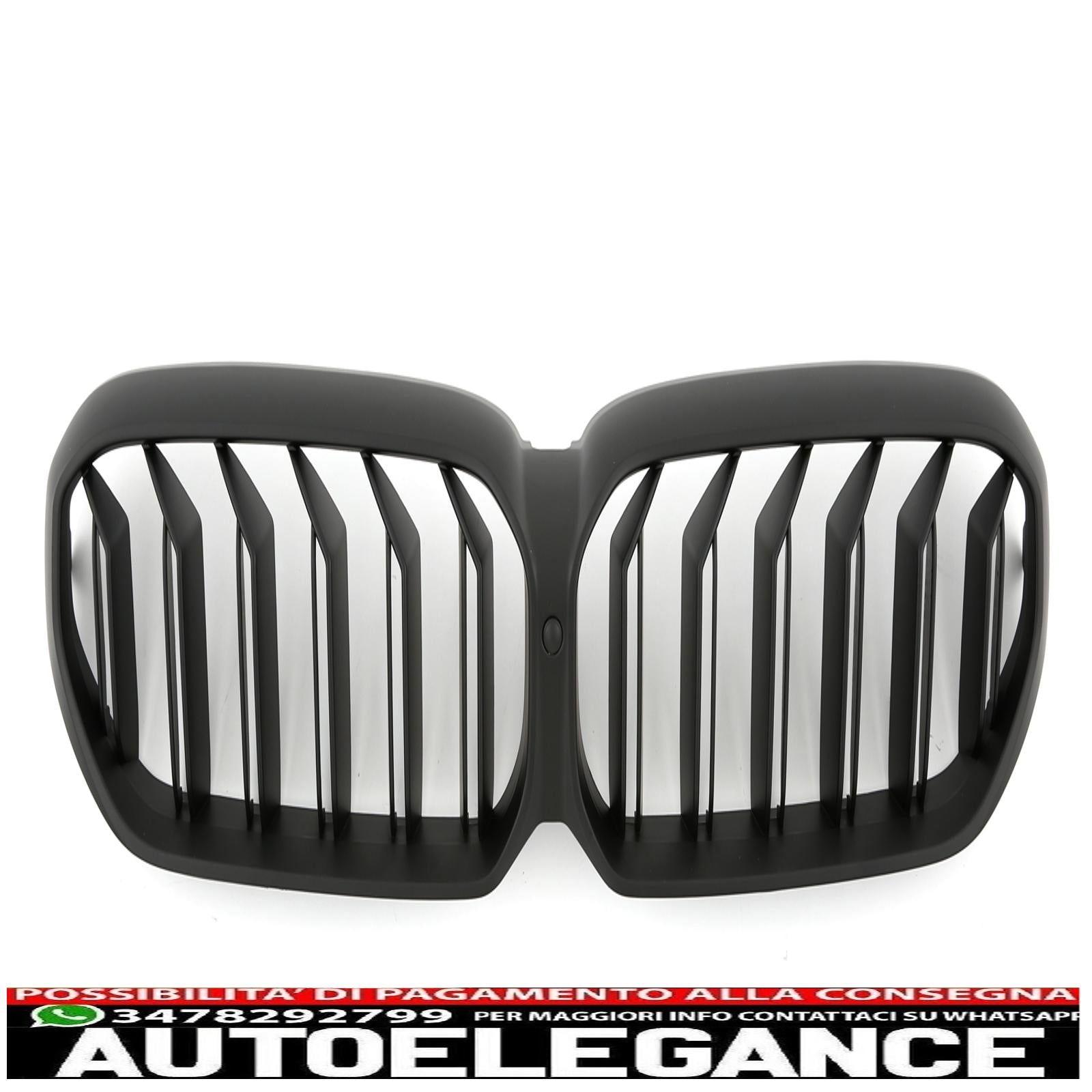 adatto per bmw serie 5 g30 g31 lci sport griglia radiatore doppia barra nero opaco-mostra il titolo originaletesto originalepasst für bmw 5er g30 g31 lci sport kühlergrill doppelsteg matt schwarz AUTOELEGANCERICAMBI