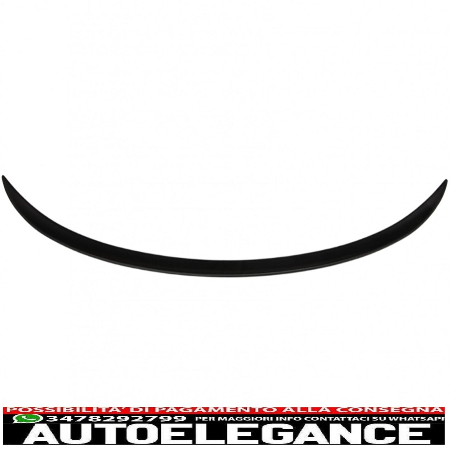trunk spoiler suitable for bmw 3 series e90 (2005-2010) m3 design matt black
