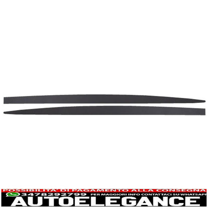 Additional lip extensions for side skirts suitable for BMW F10 F11 5 Series (2011 onwards) M-Performance design