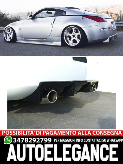 DIFFUSORE POSTERIORE COMPATIBILE PER NISSAN 350Z 350 Z