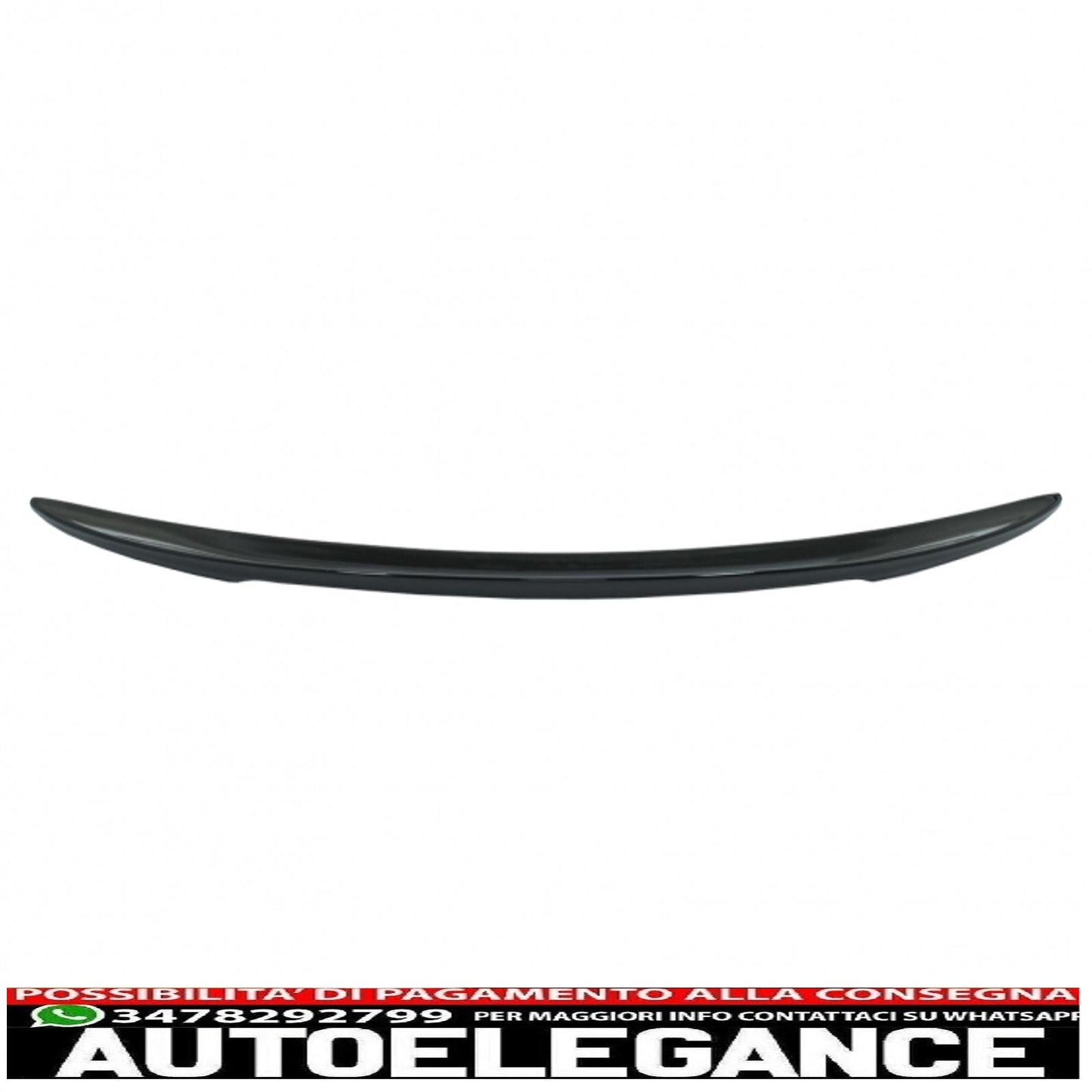 trunk spoiler suitable for bmw 7 series g12 (2015-02.2019) m sport design piano black