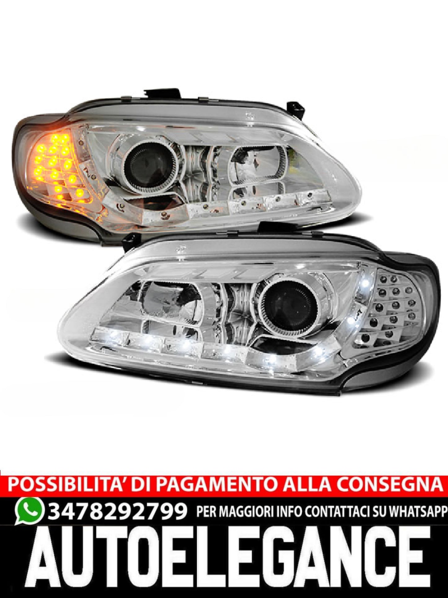 FARI PER RENAULT MEGANE/SCENIC 96-02.99 DAYLIGHT CROMATA