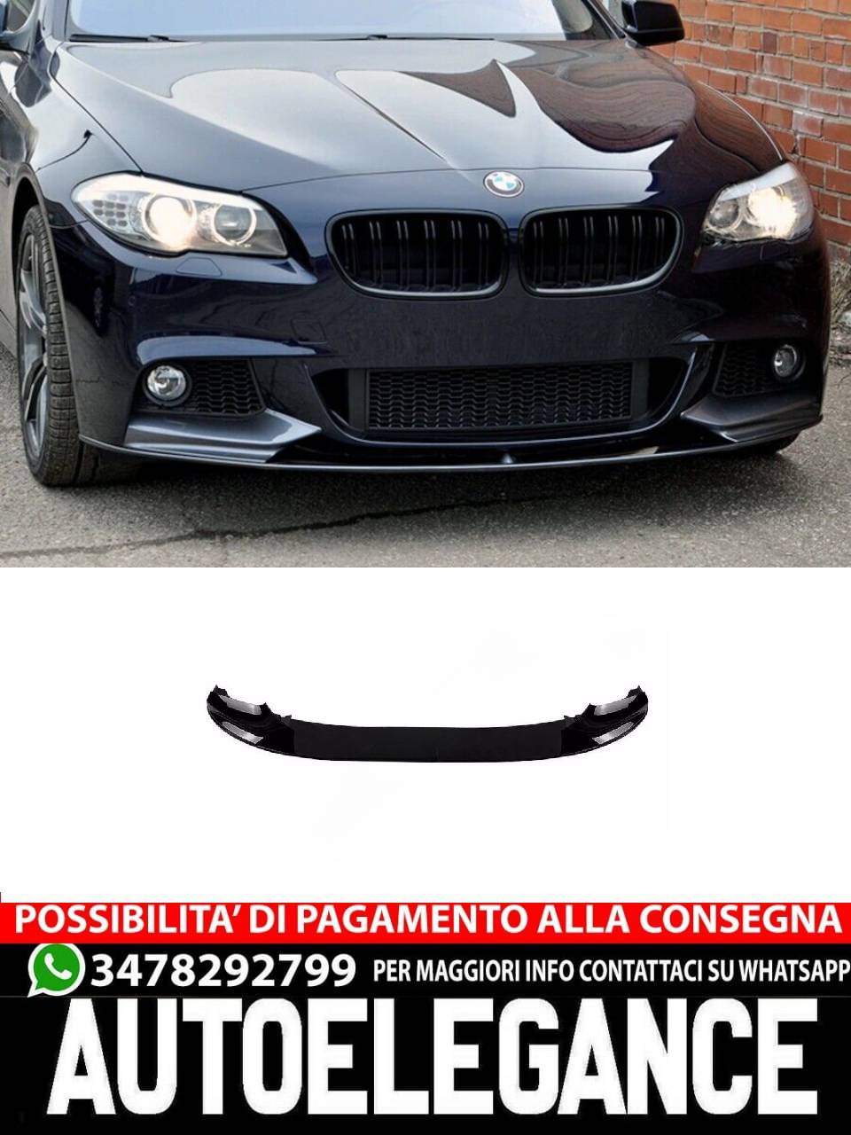 SPOILER suitable for BMW 5 F10 F11 2010-2017