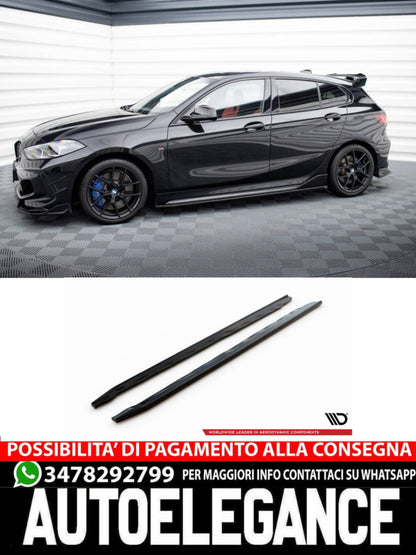 MINIGONNE LATERALI ADATTE PER BMW M135I M-PERFORMANCE F40   2019-