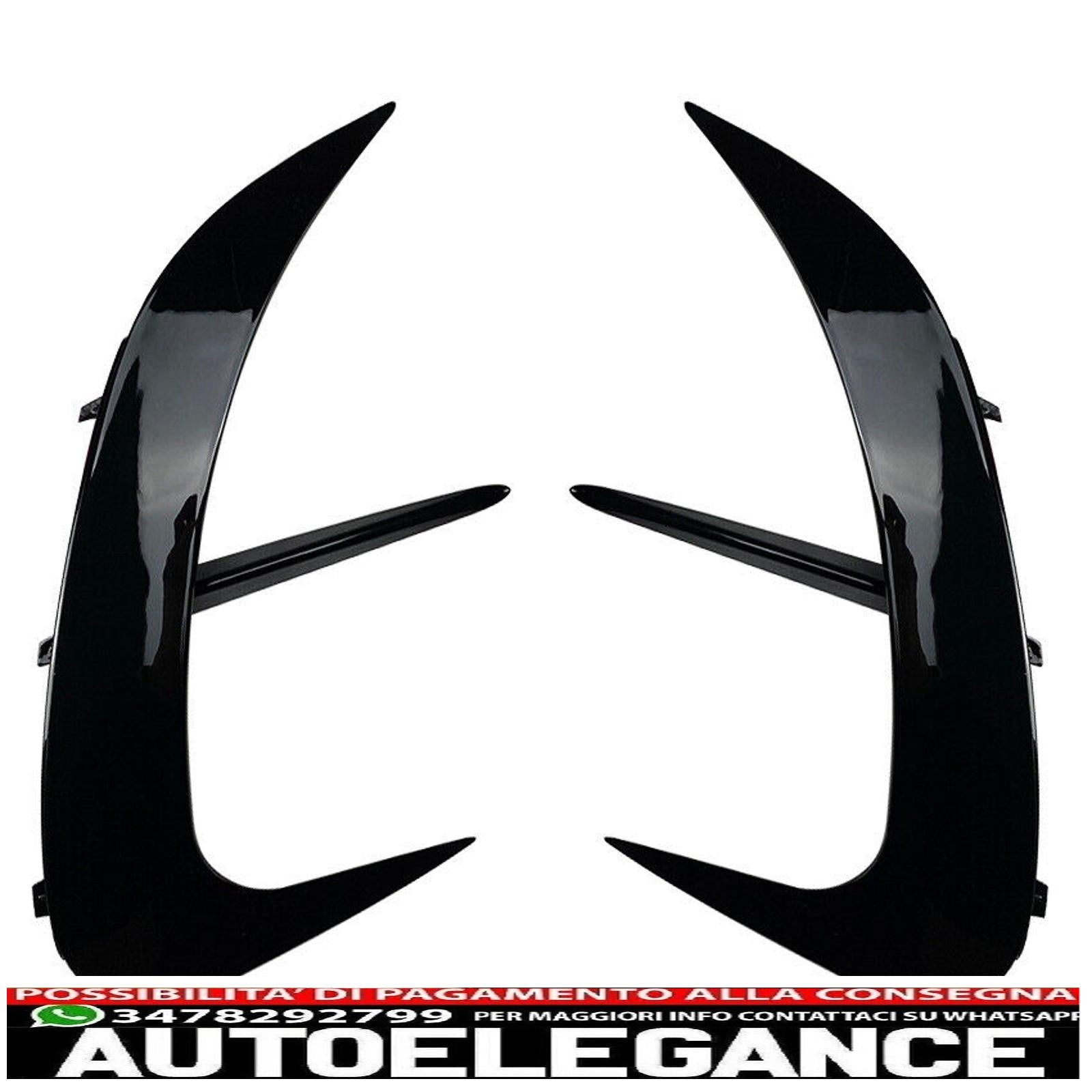 amg ottica flics aero flaps nero adatto per mercedes w206 classe c-mostra il titolo originaletesto originaleamg optik flics aero flaps schwarz passt passt für mercedes w206 c-klasse AUTOELEGANCERICAMBI