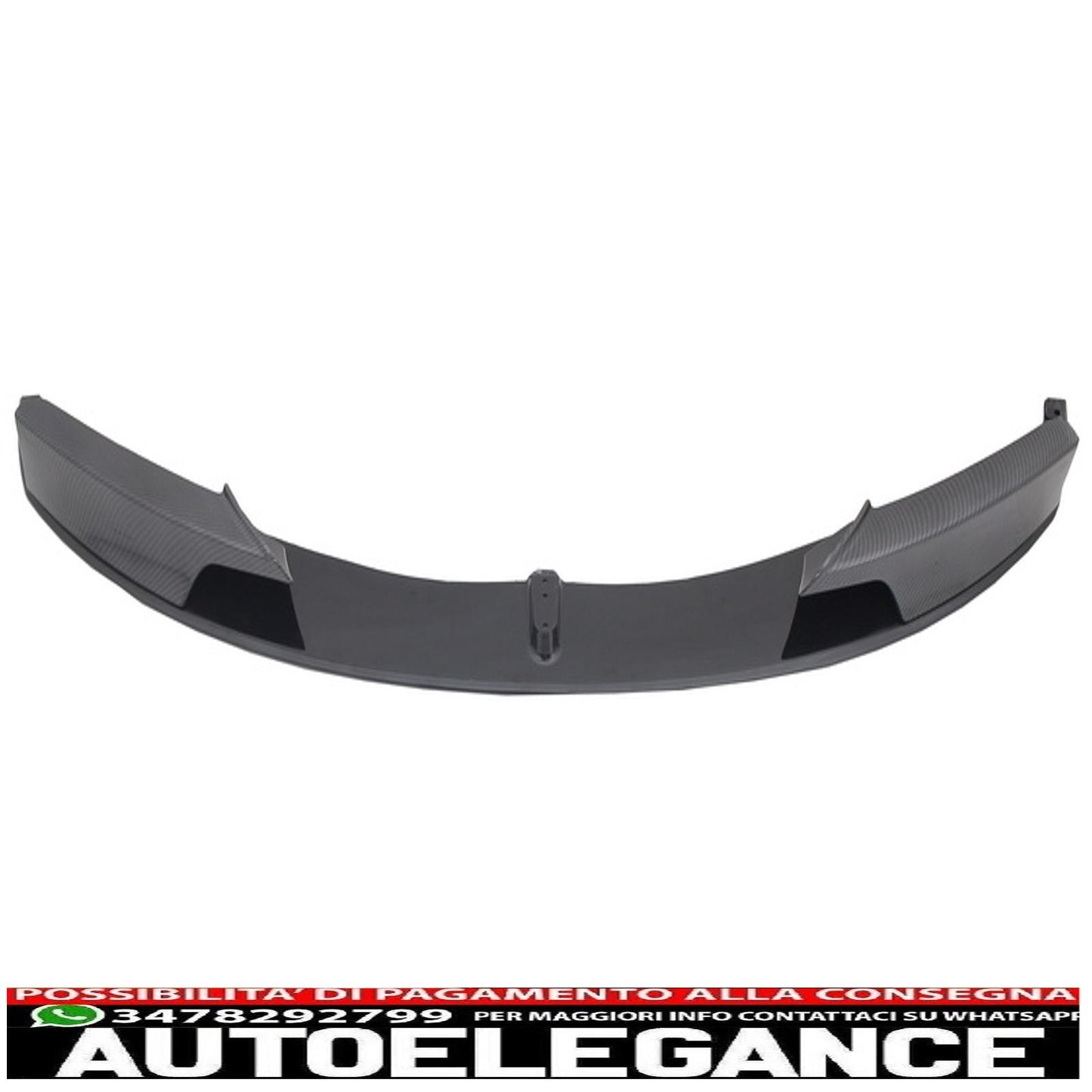 Front Bumper Spoiler Splitter Suitable for BMW 3 Series F30 F31 (2011-up) m-performance Carbon Film Covering 