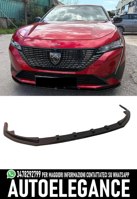 Front Splitter suitable for Peugeot 308 Mk3 (2021-)