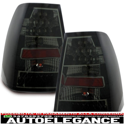 led rear lights suitable for vw bora 99-05 black/smoke