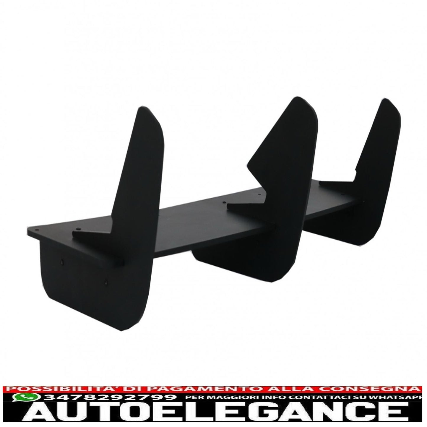 estensione paraurti posteriore per diffusore adatta a vw polo 6r gti (2011-2018)