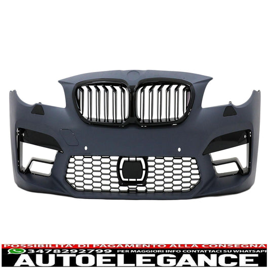 Front Bumper Grille for BMW 5 Series F10 F11 2011-2017 M5 2020 Look-show original titleOriginal textFrontstoßstange Gitter für BMW 5er F10 F11 2011-2017 M5 2020 Look