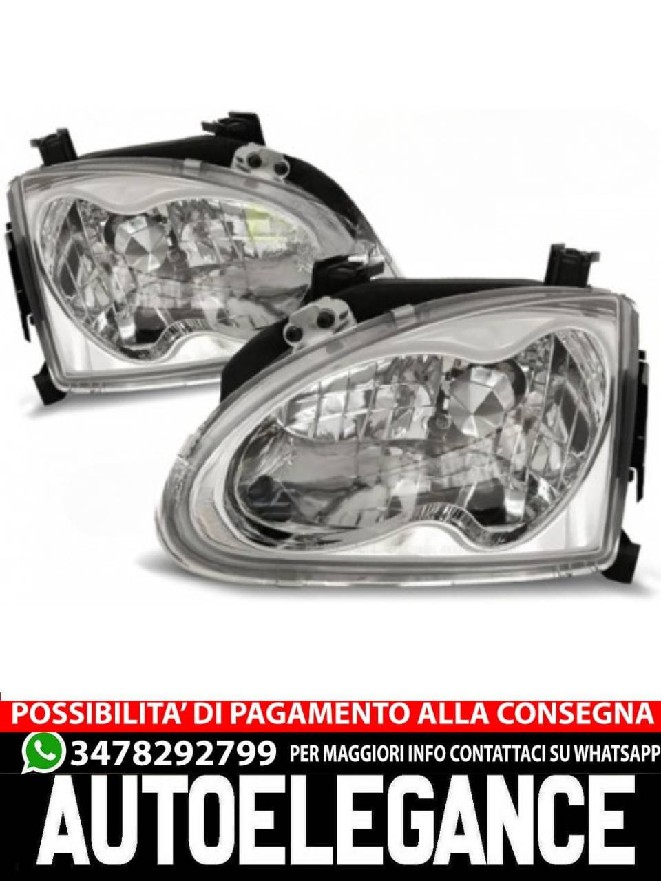HONDA CRX DEL SOL 03.92-97 CHROME 