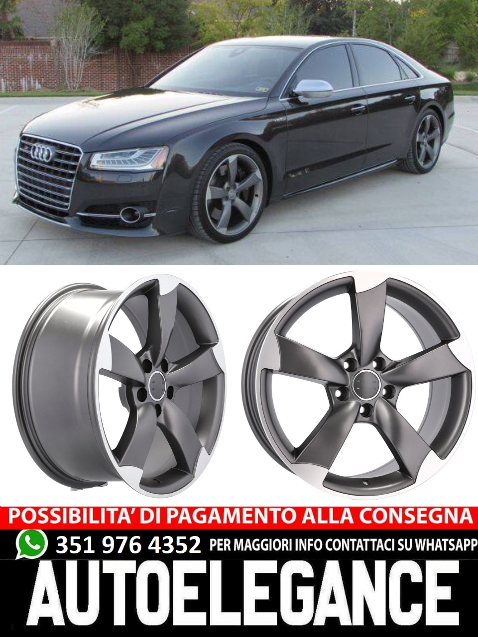 ALLOY WHEEL 18" Suitable for AUDI 