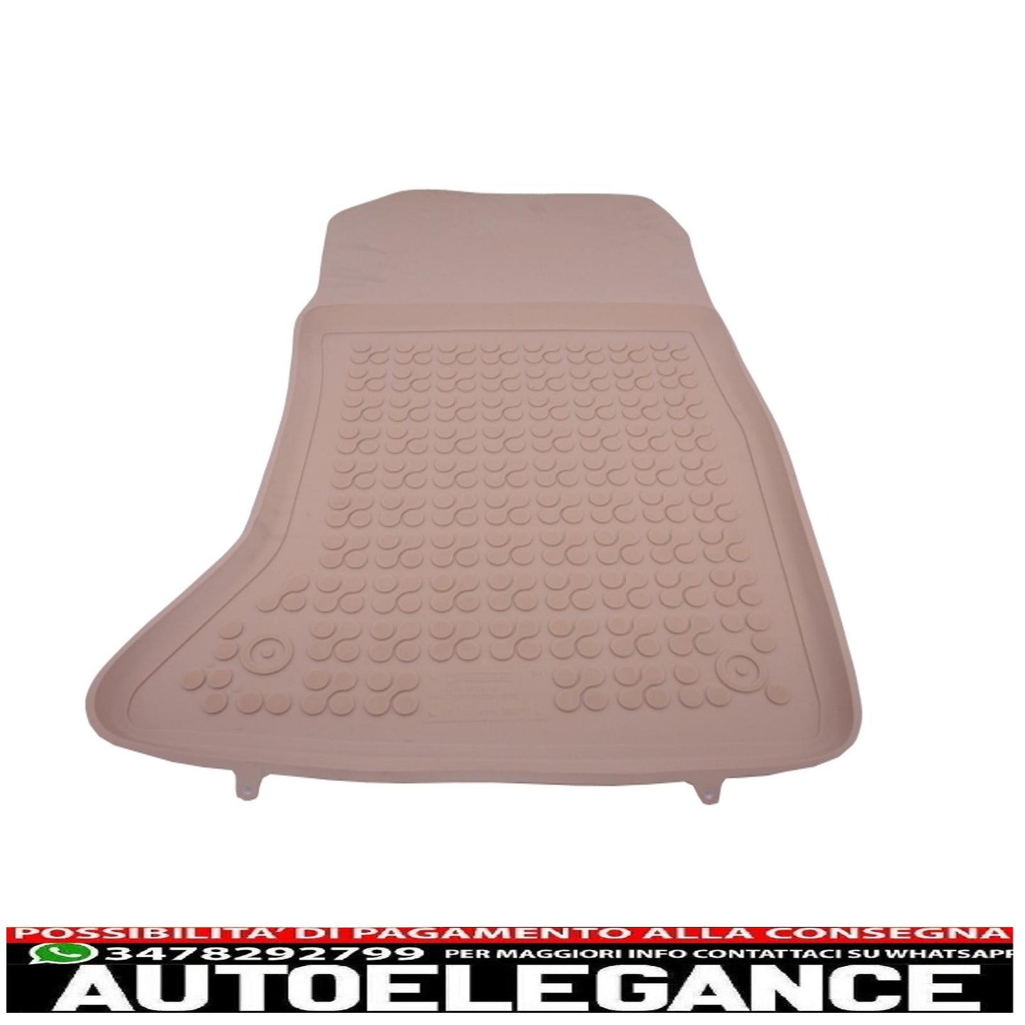 Beige rubber mat suitable for BMW 5 Series F10 F11 2013+