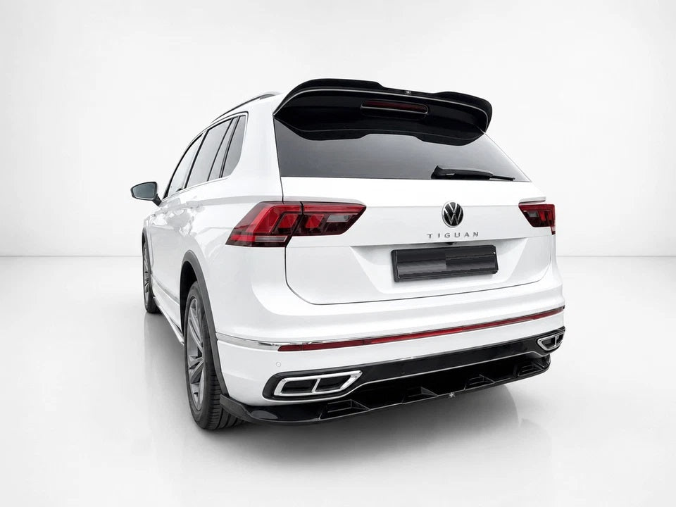 👉Estensione Spoiler Posteriore VW TiguanR/R-Line MK2 Facelift ABS Nero Lucido👈