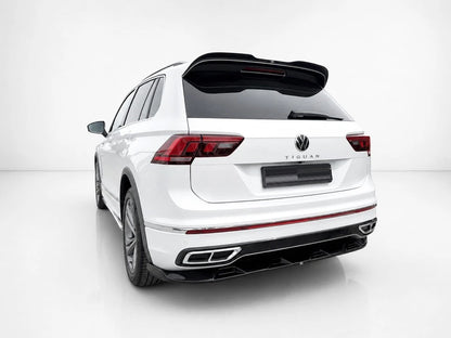 👉Estensione Spoiler Posteriore VW TiguanR/R-Line MK2 Facelift ABS Nero Lucido👈