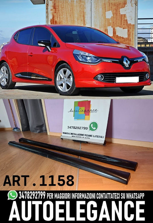 MINIGONNE ADATTE PER RENAULT CLIO 4 2012-2019 LOOK SPORT GREZZO