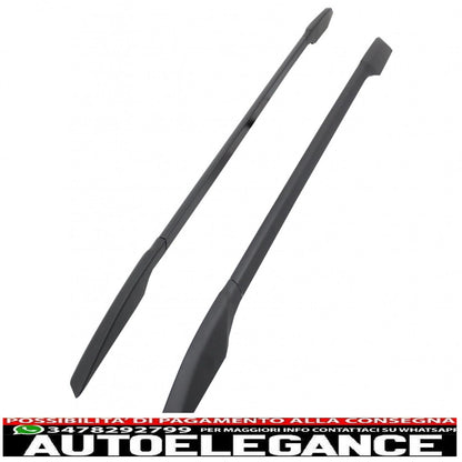 portapacchi mancorrenti sul tetto adatti per toyota land cruiser prado f j150 (2009-up) nero