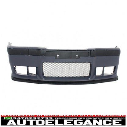 kit carrozzeria completo adatto per bmw serie 3 e36 1992-1998 design m3 con minigonne laterali fendinebbia
