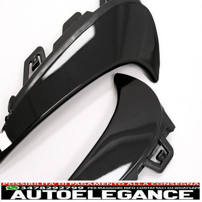 Alette aerodinamiche per paraurti posteriore, alette laterali flics, adatte per mercedes gla suv h247 (2020-up) sport line piano nero AUTOELEGANCERICAMBI