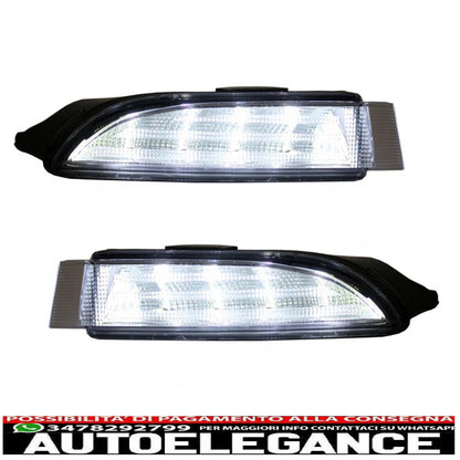 led drl daytime running light lamps suitable for vw golf vi (2008-2012) r20 set
