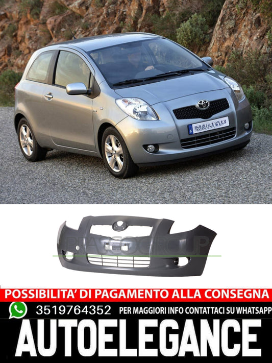 PARAURTI ANTERIORE PER TOYOTA YARIS DAL 2006  no primer NUOVO TOP QUALITY