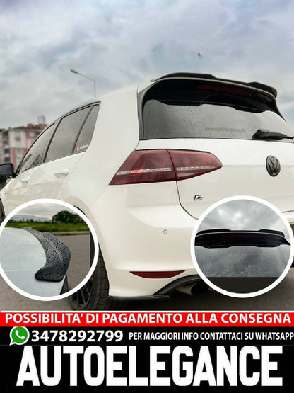 SPOILER suitable for VW Golf MK 7 / 7.5 R R-Line 2012-2019 