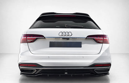👉Splitter posteriore per Audi A4 B9 facelift Avant (19-24) in ABS nero lucido👈