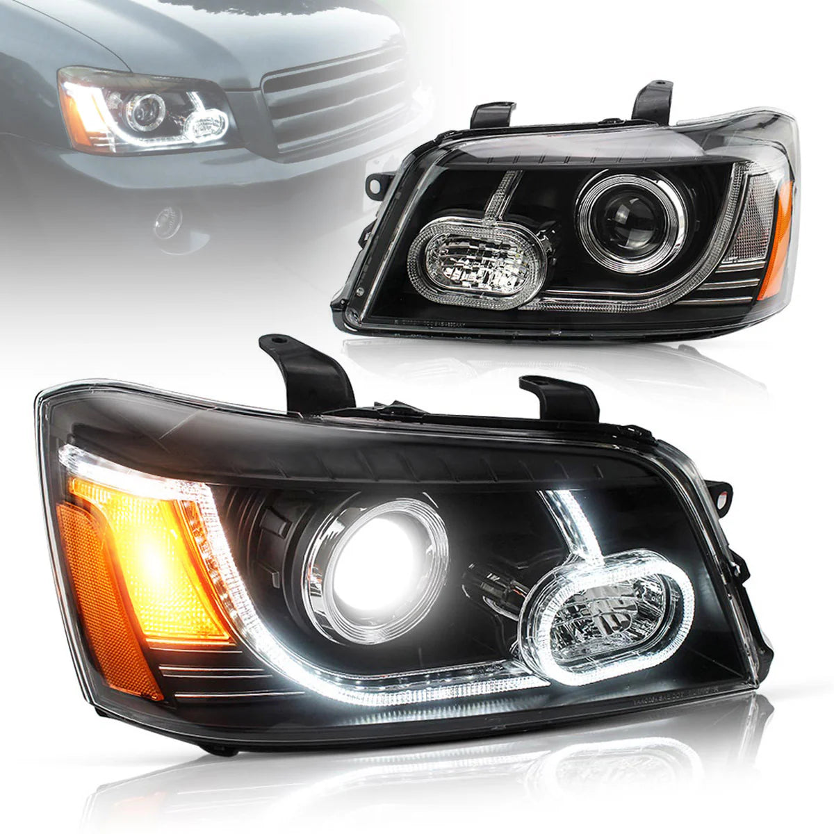 Toyota Highlander LED proiettore fari 2001-2007 (adatto per modelli USA)
