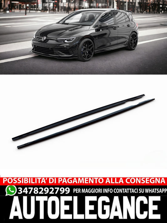 SIDE SKIRTS SUITABLE FOR V.3 VOLKSWAGEN GOLF R MK8 