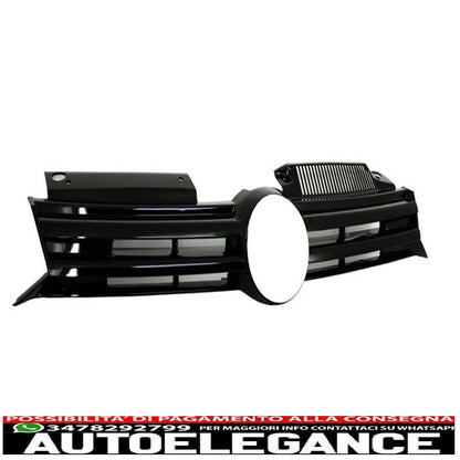griglia anteriore griglia centrale adatta per design vw golf vi (dal 2008 in poi) r20