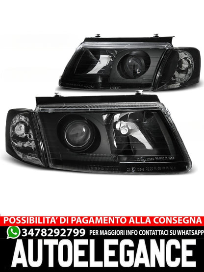 FARI NERI ADATTI COMPATIBILI PER VW PASSAT B5 3B 11.96-08.00