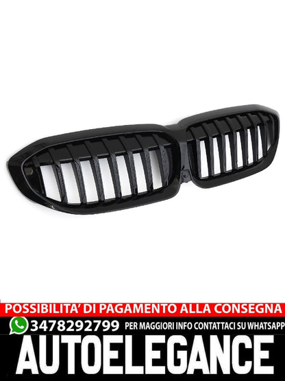 GRILLE FOR BMW 3 SERIES G20 G21 2019-2022 GLOSS BLACK 