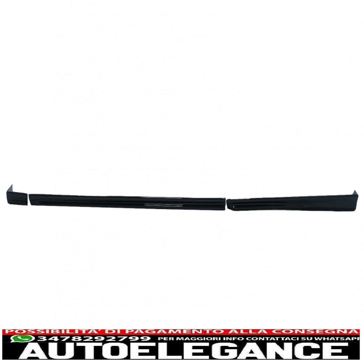 Estensioni delle minigonne laterali adatte per Ford Puma (2019-up) Piano Black solo per st-line