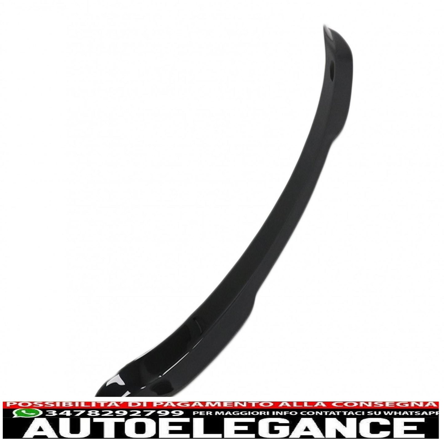 ala spoiler sul tetto adatta per toyota yaris mk4 xp210 (2020-up) pianoforte nero AUTOELEGANCERICAMBI